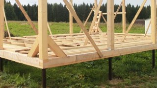 Сарай на винтовых сваях или хозблок на сваях Касимов цена от 2537 руб. / шт.